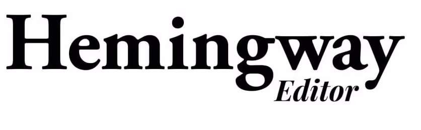 A screenshot of Hemingway's logo